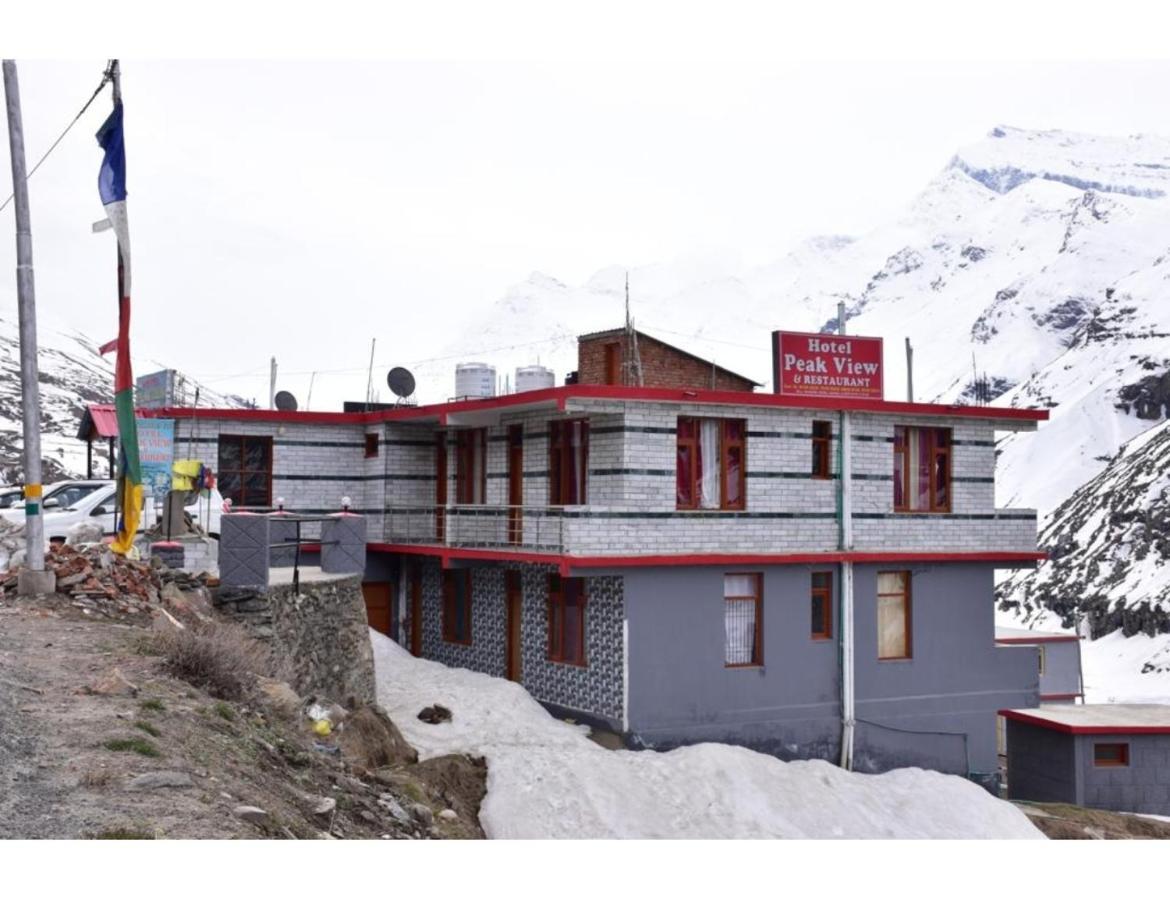 Hotel Peak View, Lahaul Sissu Esterno foto